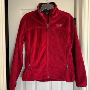 Mountain HardWear Women’s Red Fleece Jacket